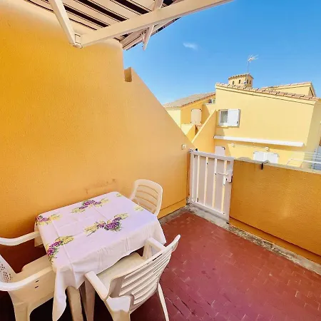 Moderne Proche Plage, Climatise, Terrasse, Parking Inclus - Cap D'agde - Fr-1-723-98 *