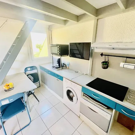 Moderne Proche Plage, Climatise, Terrasse, Parking Inclus - Cap D'agde - Fr-1-723-98 Apartment